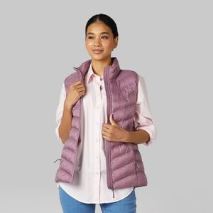 32 Degrees WOMEN'S LIGHTWEIGHT PACKABLE VEST. Size Large NWT